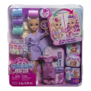 Imagine BARBIE DREAM BESTIES SET PAPUSA BARBIE MALIBU PREGATESTE-TE CU BARBIE