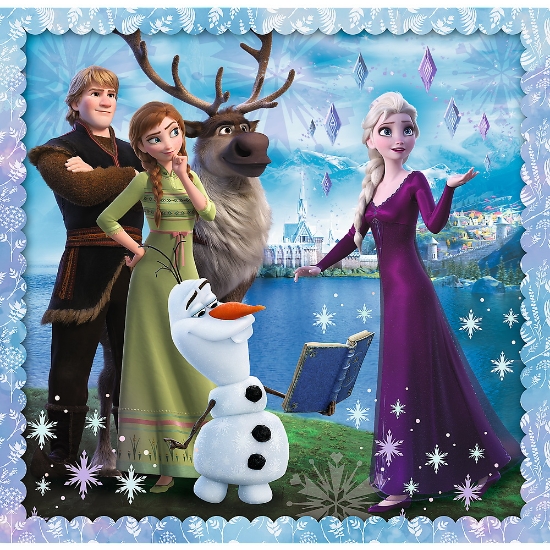 Imagine PUZZLE TREFL 3IN1 FROZEN2 REGATUL DE GHEATA