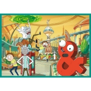 Imagine PUZZLE TREFL 4X250 LUMEA INTORTOCHEATA A LUI RICK SI MORTY