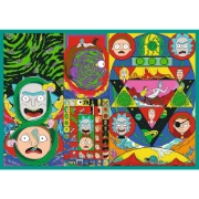 Imagine PUZZLE TREFL 4X250 LUMEA INTORTOCHEATA A LUI RICK SI MORTY