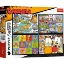 Imagine PUZZLE TREFL 4X250 LUI GARFIELD NU II PLACE ZIUA DE LUNI