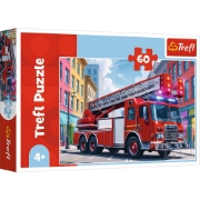 Imagine PUZZLE TREFL 60 MASINA DE POMPIERI