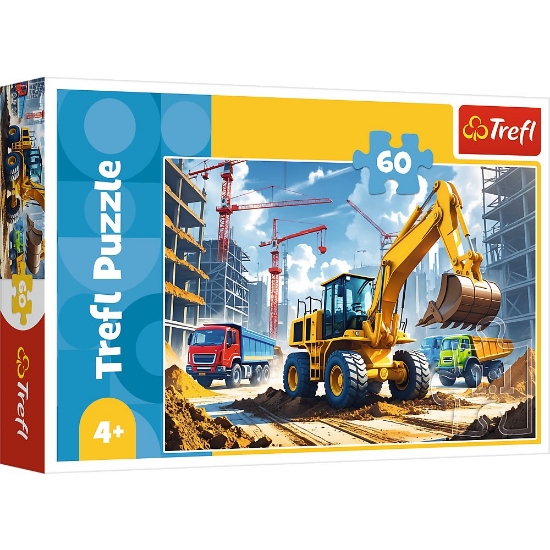Imagine PUZZLE TREFL 60 EXCAVATOR
