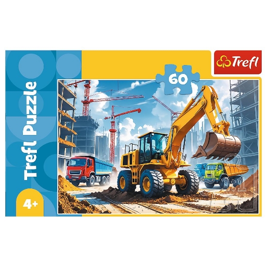 Imagine PUZZLE TREFL 60 EXCAVATOR