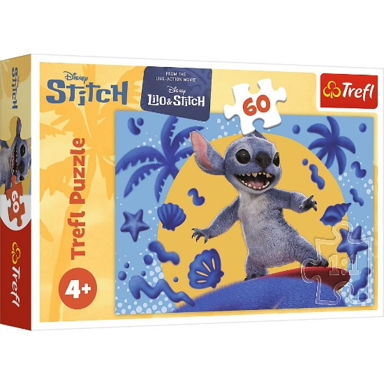 Imagine PUZZLE TREFL 60 DISNEY LILO SI STITCH O ZI CU STITCH