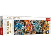 Imagine PUZZLE TREFL PANORAMA 1000 HARRY POTTER CELE 4 CASE DIN HOGWARTS