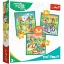 Imagine PUZZLE TREFL 3IN1 INTALNIREA FAMILIEI TREFELIK