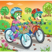 Imagine PUZZLE TREFL 3IN1 INTALNIREA FAMILIEI TREFELIK