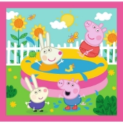Imagine PUZZLE TREFL 3IN1 PEPPA PIG SI PRIETENII