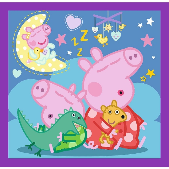 Imagine PUZZLE TREFL 3IN1 OBICEIURILE LUI PEPPA  PIG