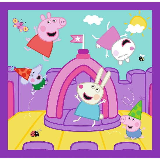 Imagine PUZZLE TREFL 3IN1 OBICEIURILE LUI PEPPA  PIG