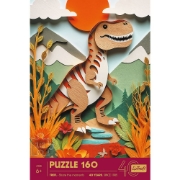 Imagine PUZZLE TREFL 160 PAPER ART 3D DINOZAUR
