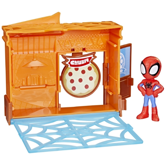 Imagine SPIDEY PRIETENII EXTRAORDINARI CITY BLOKS SET DE CONSTRUCTIE PIZZERIE