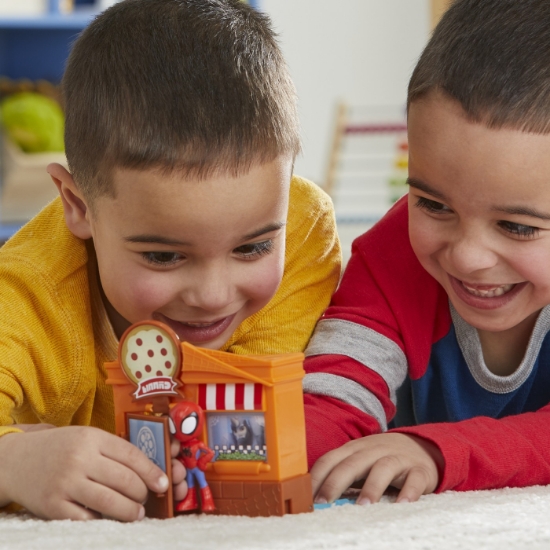 Imagine SPIDEY PRIETENII EXTRAORDINARI CITY BLOKS SET DE CONSTRUCTIE PIZZERIE