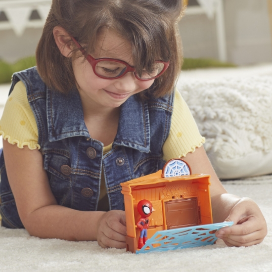 Imagine SPIDEY PRIETENII EXTRAORDINARI CITY BLOKS SET DE CONSTRUCTIE PIZZERIE