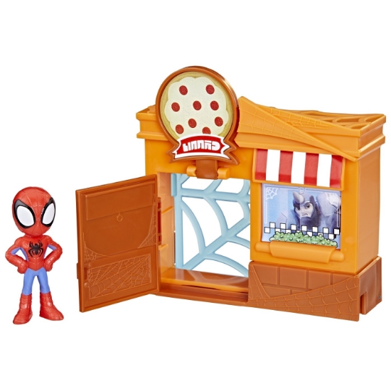 Imagine SPIDEY PRIETENII EXTRAORDINARI CITY BLOKS SET DE CONSTRUCTIE PIZZERIE