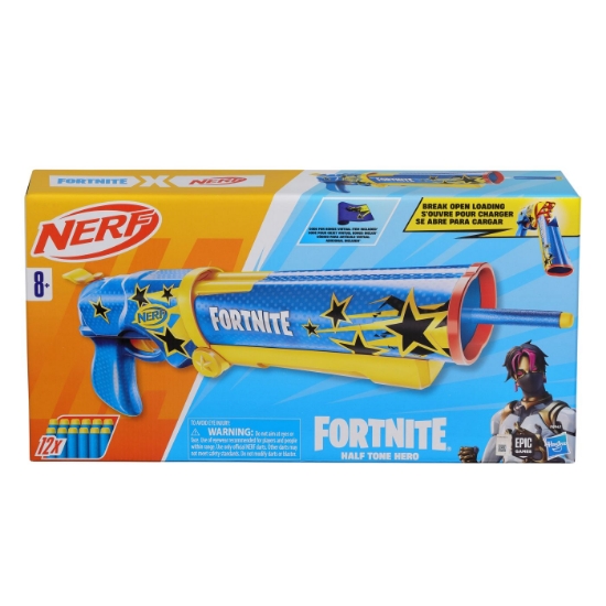 Imagine NERF BLASTER FORTNITE HALF TONE HERO