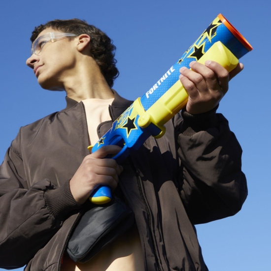 Imagine NERF BLASTER FORTNITE HALF TONE HERO
