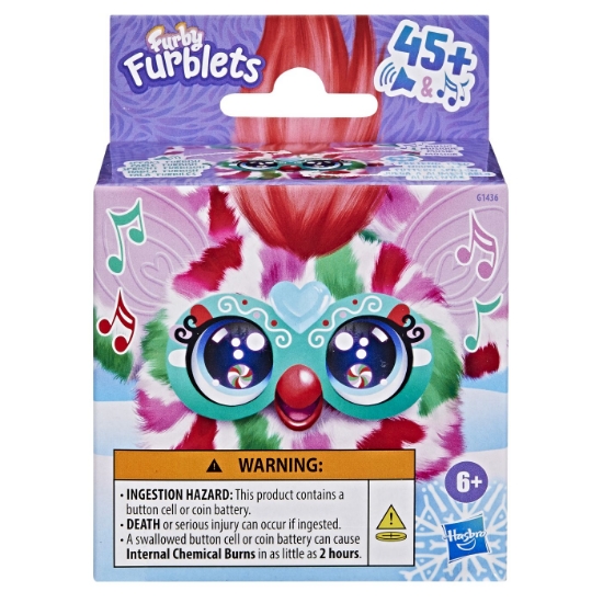 Imagine FURBY FURBLETS JUCARIE INTERACTIVA PEP MINT
