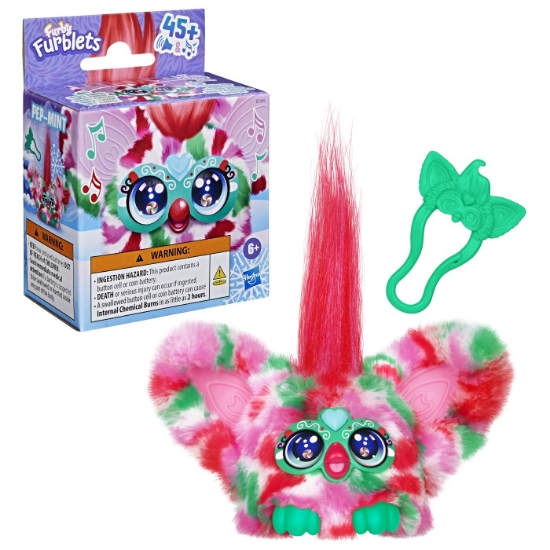 Imagine FURBY FURBLETS JUCARIE INTERACTIVA PEP MINT