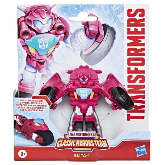 Imagine TRANSFORMERS CLASSIC HEROES TEAM ROBOT ELITA 1 CONVERTIBIL