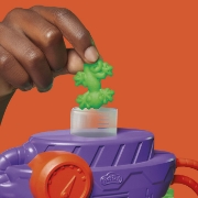 Imagine PLAY DOH POVESTIRI CU TESTOASE NINJA ADOLESCENTE MUTANTE SET PLASTELINA STATIE DE MUTATII