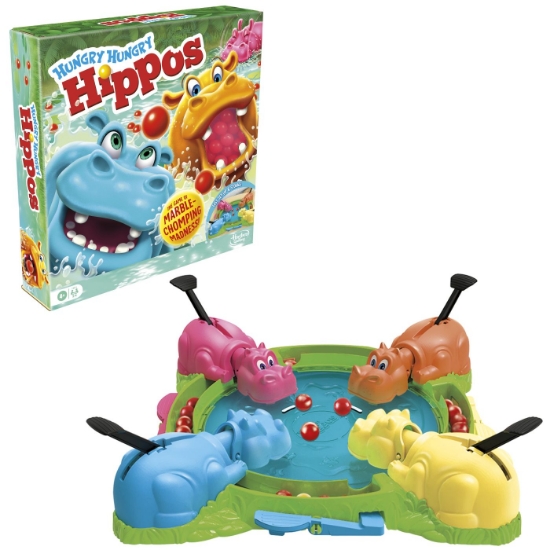 Imagine Joc Hungry Hungry Hippos Refresh în limba engleză