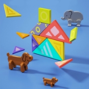 Imagine JOC EDUCATIONAL TANGRAM MAGNETIC