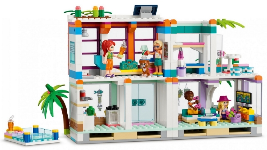 Imagine LEGO FRIENDS CASA DE VACANTA DE PE PLAJA 41709