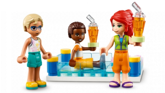 Imagine LEGO FRIENDS CASA DE VACANTA DE PE PLAJA 41709