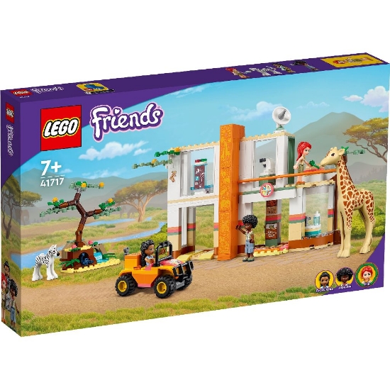 Imagine LEGO FRIENDS SALVAREA ANIMALELOR SALBATICE CU MIA 41717