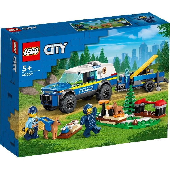 Imagine LEGO CITY ANTRENAMENT CANIN AL POLITIEI 60369