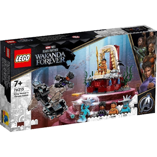 Imagine LEGO SUPER HEROES SALA TRONULUI REGELUI NAMOR 76213
