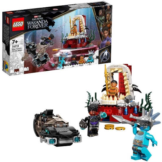 Imagine LEGO SUPER HEROES SALA TRONULUI REGELUI NAMOR 76213