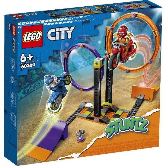 Imagine LEGO CITY PROVOCAREA DE CASCADORII CU ROTIRI 60360