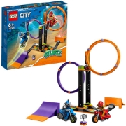 Imagine LEGO CITY PROVOCAREA DE CASCADORII CU ROTIRI 60360