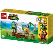 Imagine LEGO SUPER MARIO SET DE EXTINDERE CONCERTUL LUI DIXIE KONG IN JUNGLA 71421
