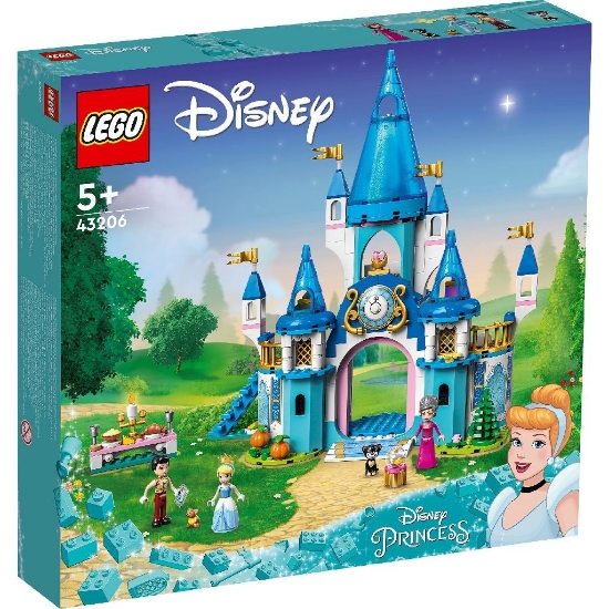 Imagine LEGO DISNEY PRINCESS CASTELUL CENUSARESEI SI AL LUI FAT-FRUMOS 43206