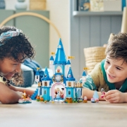 Imagine LEGO DISNEY PRINCESS CASTELUL CENUSARESEI SI AL LUI FAT-FRUMOS 43206