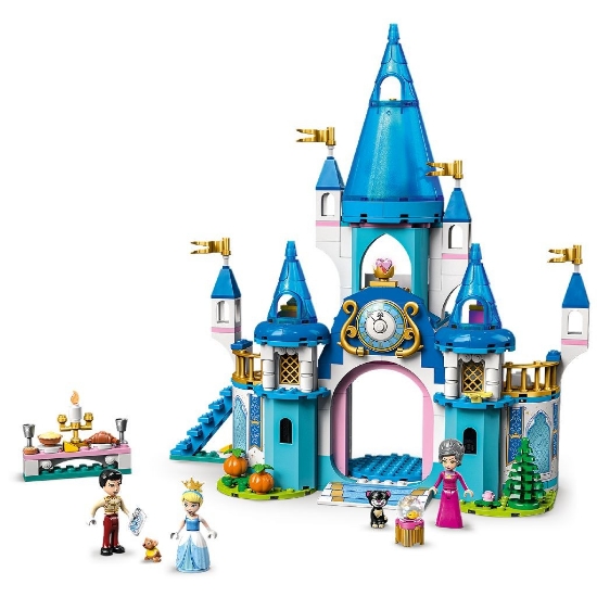 Imagine LEGO DISNEY PRINCESS CASTELUL CENUSARESEI SI AL LUI FAT-FRUMOS 43206