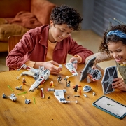 Imagine LEGO STAR WARS HIBRID TIE FIGHTER SI X-WING 75393 
