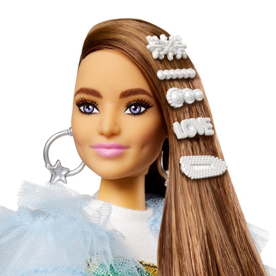 Imagine PAPUSA BARBIE EXTRA STYLE ROCHIE CURCUBEU