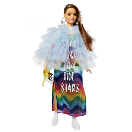 Imagine PAPUSA BARBIE EXTRA STYLE ROCHIE CURCUBEU