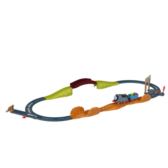 Imagine THOMAS SET DE JOACA CU LOCOMOTIVA MUDDY MOTORIZATA SI ACCESORII