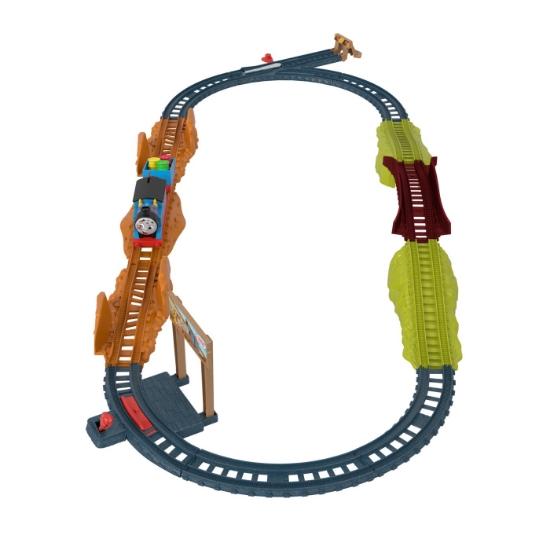 Imagine THOMAS SET DE JOACA CU LOCOMOTIVA MUDDY MOTORIZATA SI ACCESORII