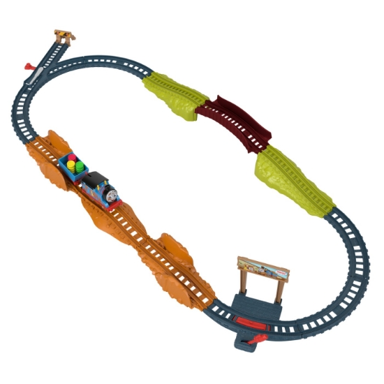Imagine THOMAS SET DE JOACA CU LOCOMOTIVA MUDDY MOTORIZATA SI ACCESORII