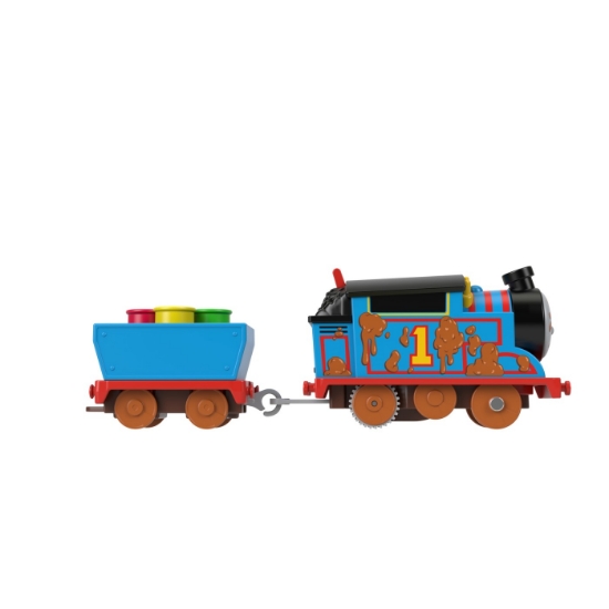 Imagine THOMAS SET DE JOACA CU LOCOMOTIVA MUDDY MOTORIZATA SI ACCESORII