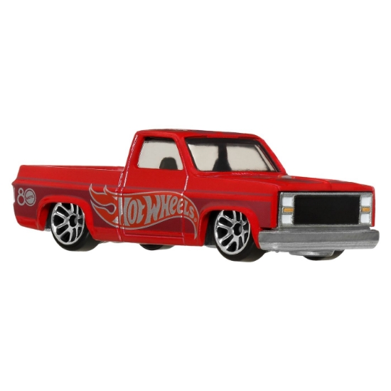 Imagine HOT WHEELS SILVER SERIES ANIVERSAREA A 80 DE ANI SET 8 MASINUTE METALICE SCARA 1 LA 64