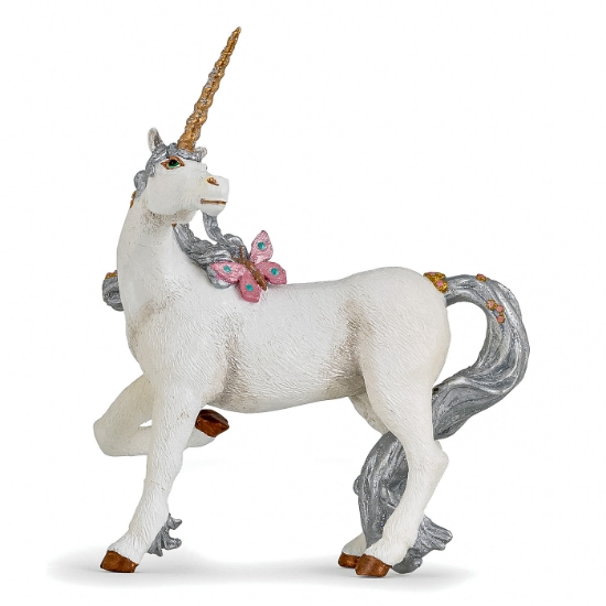 Imagine PAPO FIGURINA UNICORNUL ARGINTIU