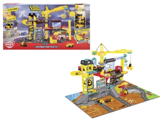 Imagine DICKIE TOYS SET DE CONSTRUCTII CU LUMINI SI SUNETE 